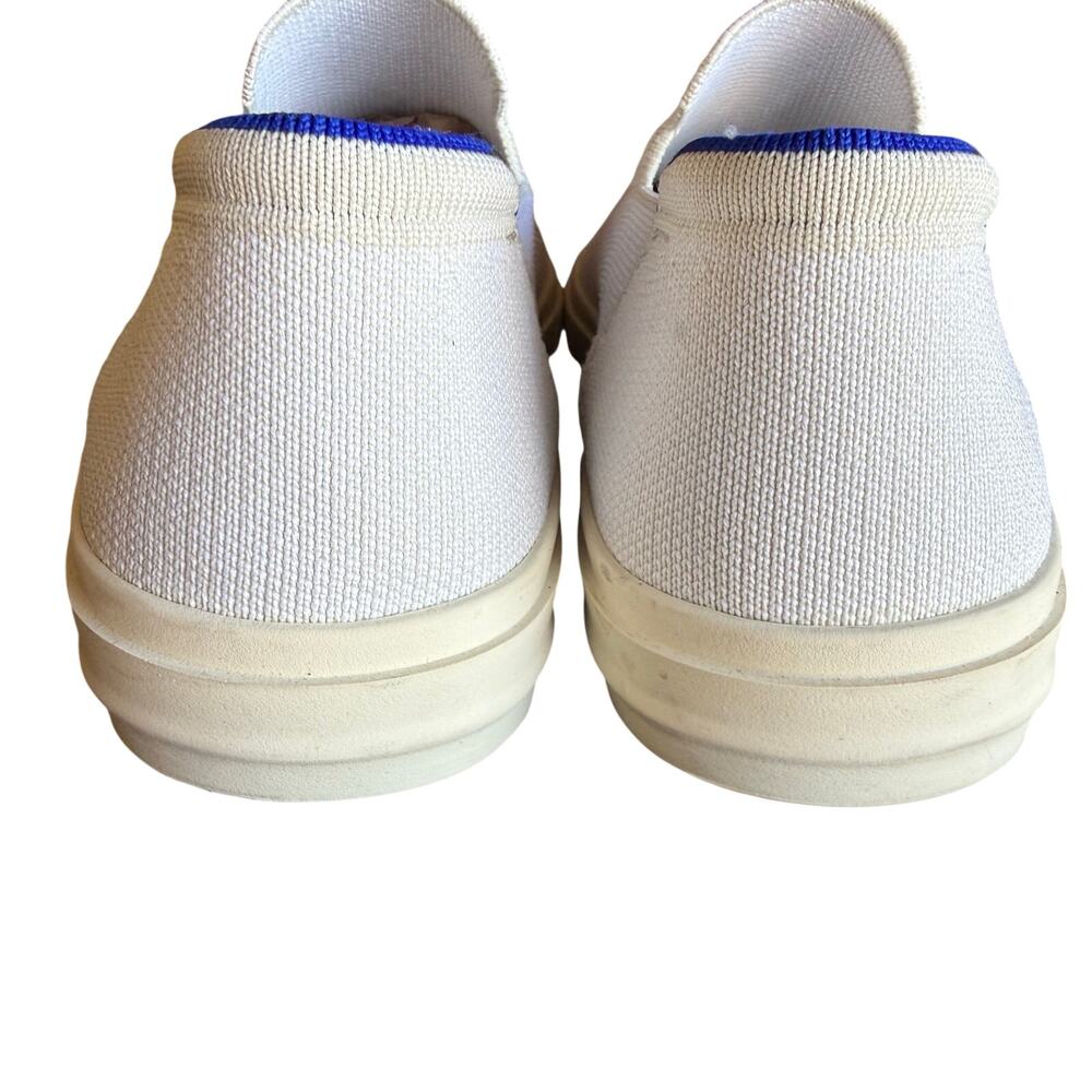 Rothy's Women's The Original Slip On Sneaker Bright White Washable - Size 9.5 - Picture 9 of 11